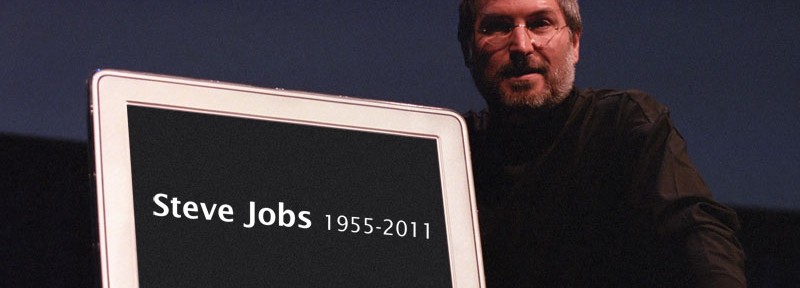 Photo de Steve Jobs prise Ã  Paris en 1998 pour l'Apple Expo